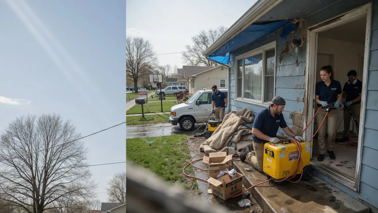 Basement Flood Cleanup in Franklin, MO near me